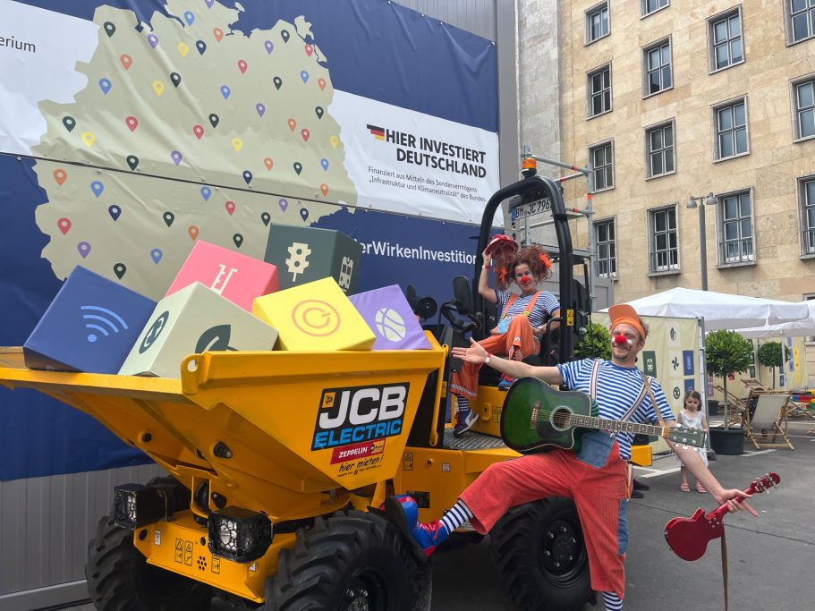 Mit Clowni Schorsch im BMF 2026